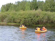 龙口漂流 木伦湖