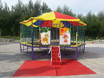 木伦湖景区一角